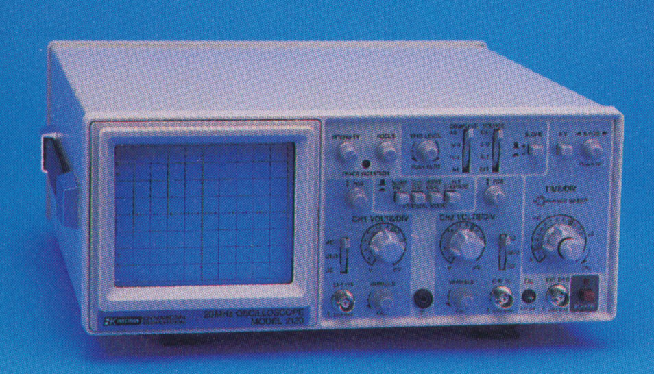 Bk Precision 20 Mhz Oscilloscope Model 2120 Manualidades
